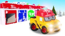 Des voitures enfants les couleurs pour Apprendre à Il jouet avec Robocar Robo voiture voiture poli jouet poly