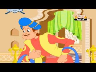 Akbar and Birbal Tales in Kannada - The Unlucky Face