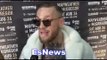 Conor McGregor Why He Loves Sparring Boxing - not a mark on him! EsNews Boxing