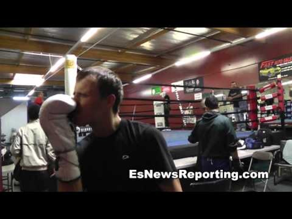 mexican russian sparring