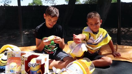 OUVERTURE des SURPRISES de la CHASSE AUX MINIONS