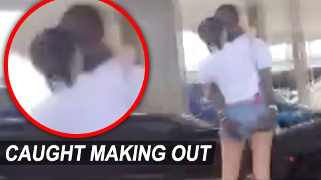 Kylie Jenner & Travis Scott Public Makeout Caught On Camera
