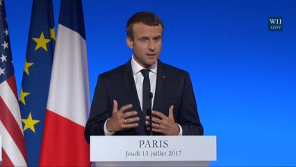 President Macron Speaks About Climate Accord and Trump Friendship