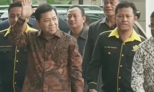 Setnov Diperiksa KPK Terkait Kasus E-KTP