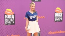 Jade Pettyjohn 2017 Kids’ Choice Sports Awards Orange Carpet