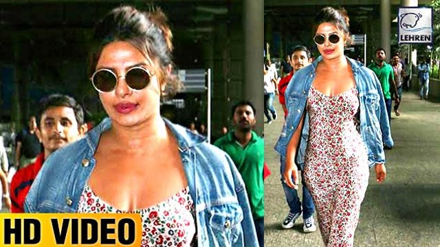 Priyanka Chopra Returns To Mumbai To Celebrate Birthday With Family