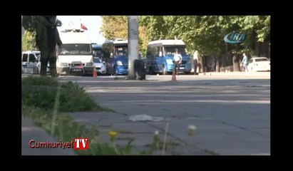 TBMM önünde bomba paniği