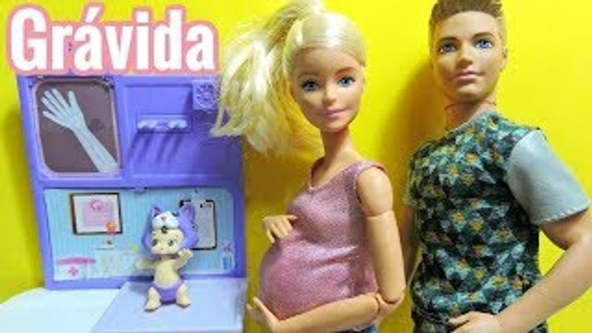 Rotina da manhã da Barbie grávida. O bebê está chegando! Histórias da  boneca Barbie 