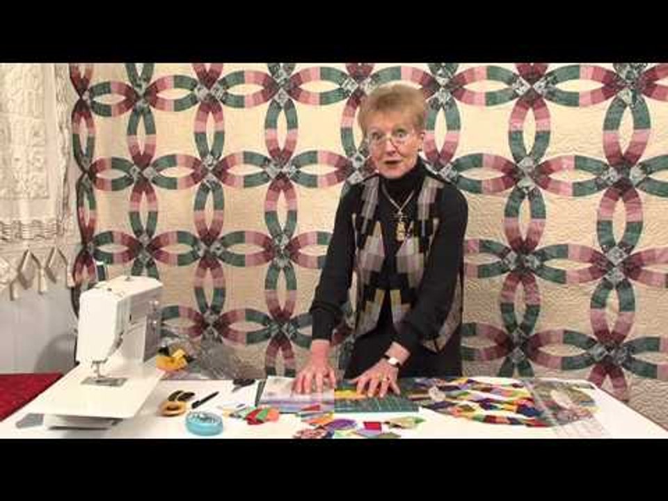 Double Wedding RIng patchwork with Jennie Rayment (Taster Video)