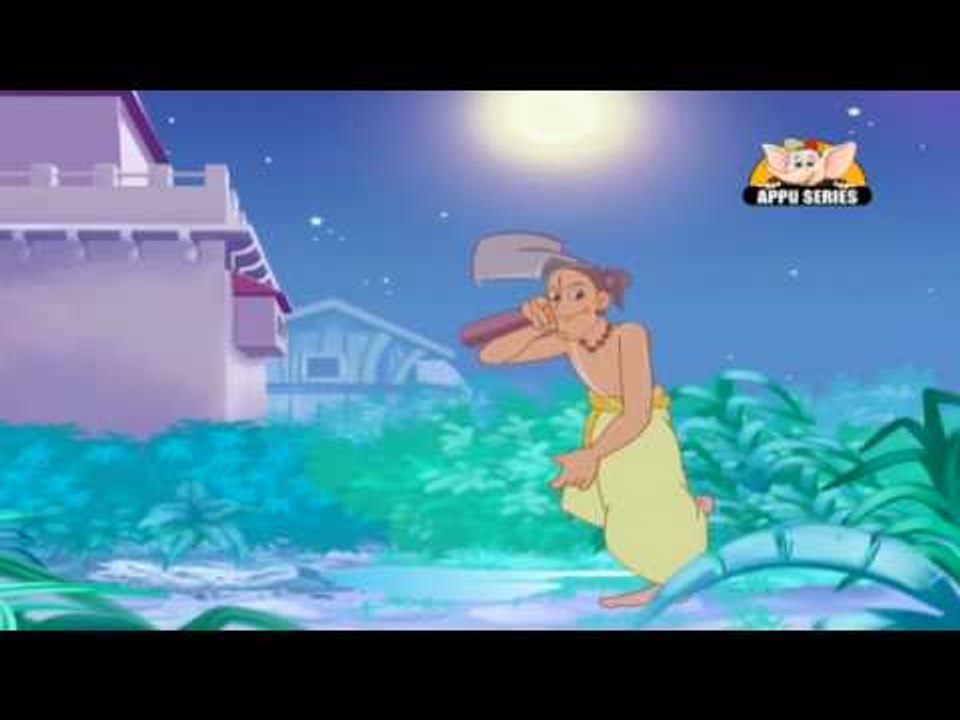 Tenali Raman Tales in Kannada - Tenali Raman outwits the thieves