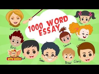 Funny Classroom Joke - 1000 Word Essay