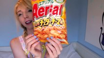 Trying Japanese Candy
