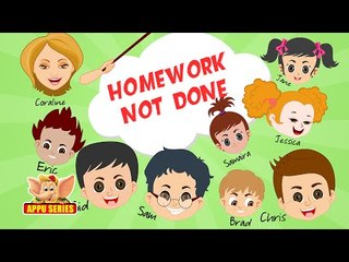 Funny Classroom Joke - Homework not done