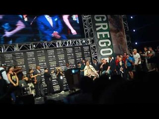 FLOYD MAYWEATHER MAKES CONNOR MCGREGOR HIS STRIPPER