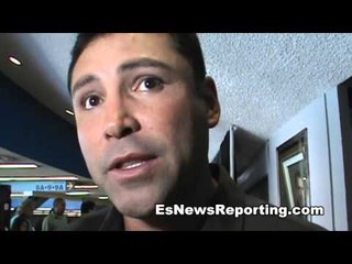 oscar de la hoya on mayweather vs pacquiao