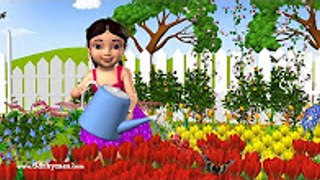 Mary Mary Quite Contrary - 3D Animation English Nursery Rhyme for Children