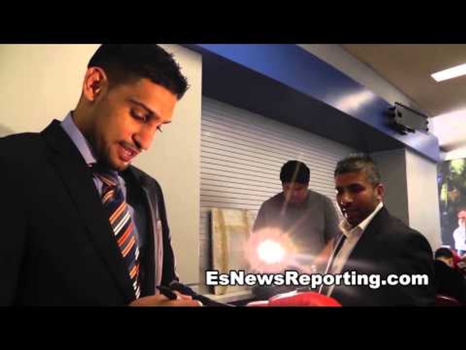 amir khan talks training camp with virgil hunter