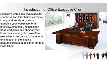 Office Executive Chair- A Perfect Combination of Elegance & Comfort