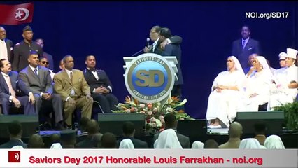 MIN. FARRAKHAN MESSAGE TO TRUMP AND WARNS US SAVIOURS DAY 2017