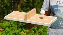 DIY Ping Pong Table Tennis Game for One Person