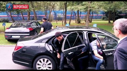 Le premier entraînement de Dani Alves avec le PSG !