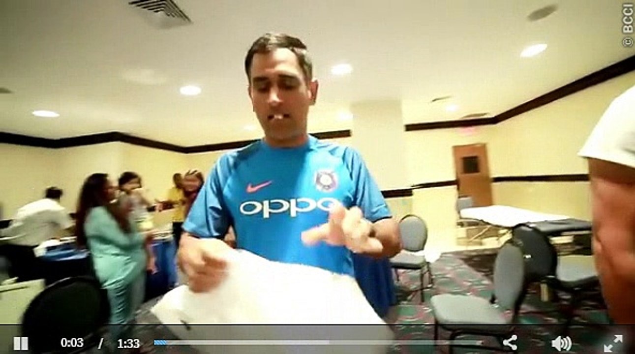 dhoni fun