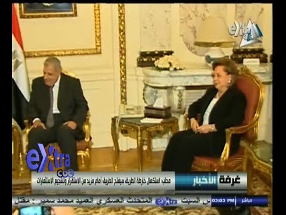 #غرفة_الأخبار | محلب : استكمال خارطة الطريق سيفتح الطريق أمام مزيد من الاستقرار وتشجيع الاستثمار