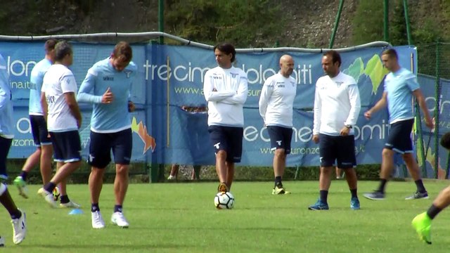 AURONZO DI CADORE 2017 - ALLENAMENTO LAZIO 14 LUGLIO MATTINA