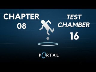 Portal 1 Gameplay | Let's Play Portal - Chapter 08 (Test Chamber 16) #08
