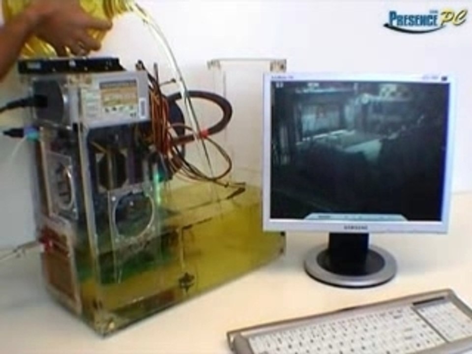 Le PC à l'huile