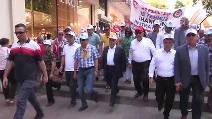 Hak-Iş'ten "15 Temmuz" Yürüyüşü