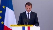 Allocution Emmanuel Macron - hommage aux soldats et gendarmes