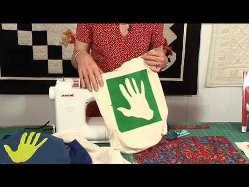 Simple and easy bag with Jennie Rayment (Taster Video)