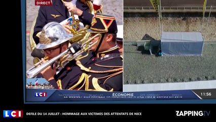 Défilé du 14 Juillet : L’émouvant hommage de la fanfare pour les victimes de l’attentat de Nice (Vidéo)