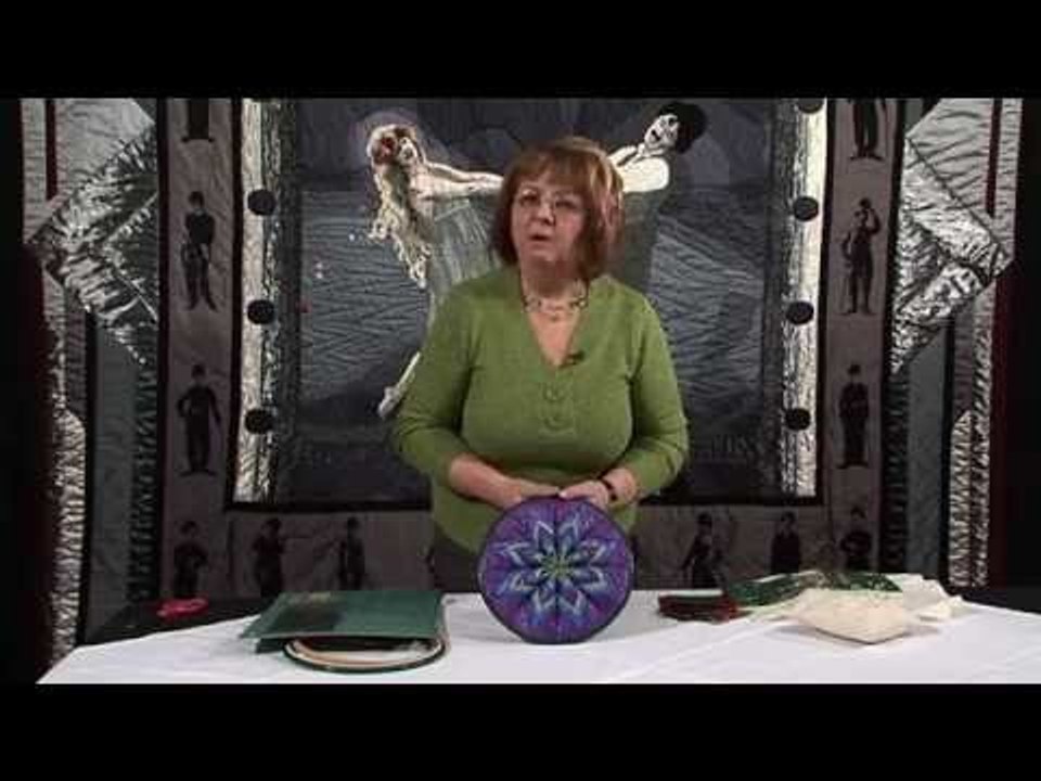 Lifted Star patchwork with Sylvia Critcher (Taster Video)