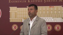 CHP'li Ağbaba, Meclis'te Düzenlediği Basın Toplantısında Konuştu