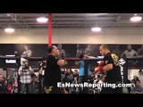 MMA Superstar Junior Dos Santos Hitting Mitts Can He Become A Boxing Star