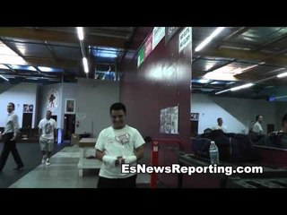 tyson marquez sparring partner Bollio