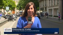 Cérémonie du 14 juillet: Les Champs-Élysées aux couleurs américaines