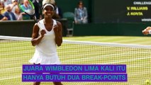 TENIS: Wimbledon: Review Hari Kesepuluh - Venus Dan Muguruza Bertemu Di Final