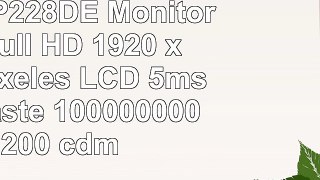 Asus VP228DE  Monitor 215 Full HD 1920 x 1080 píxeles LCD 5ms contraste 1000000001 200