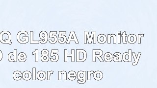 BenQ GL955A  Monitor LED de 185 HD Ready color negro