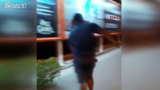 Mersin'de ağaç katliamı kamerada