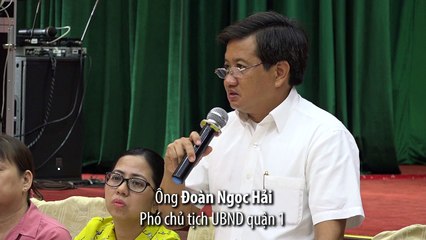 Ông Đoàn Ngọc Hải: 'Tôi cam kết không để cán bộ nhũng nhiễu người dân'