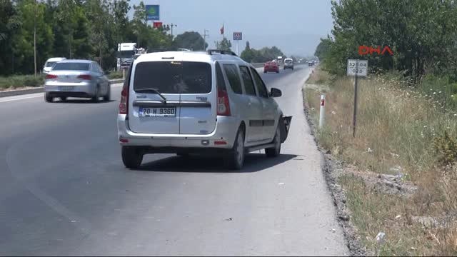 Denizli Tatil Yolunda Verdikleri Mola, Sonu Oldu