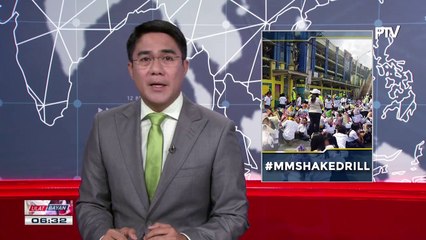 Ikatlong Metro Manila Shake Drill, isinagawa ngayong hapon