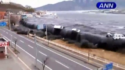 Best Tsunami Footage in Japan