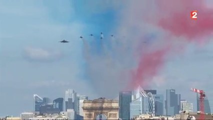 Regardez le défilé du 14 juillet à Paris résumé et commenté en moins de 100 secondes