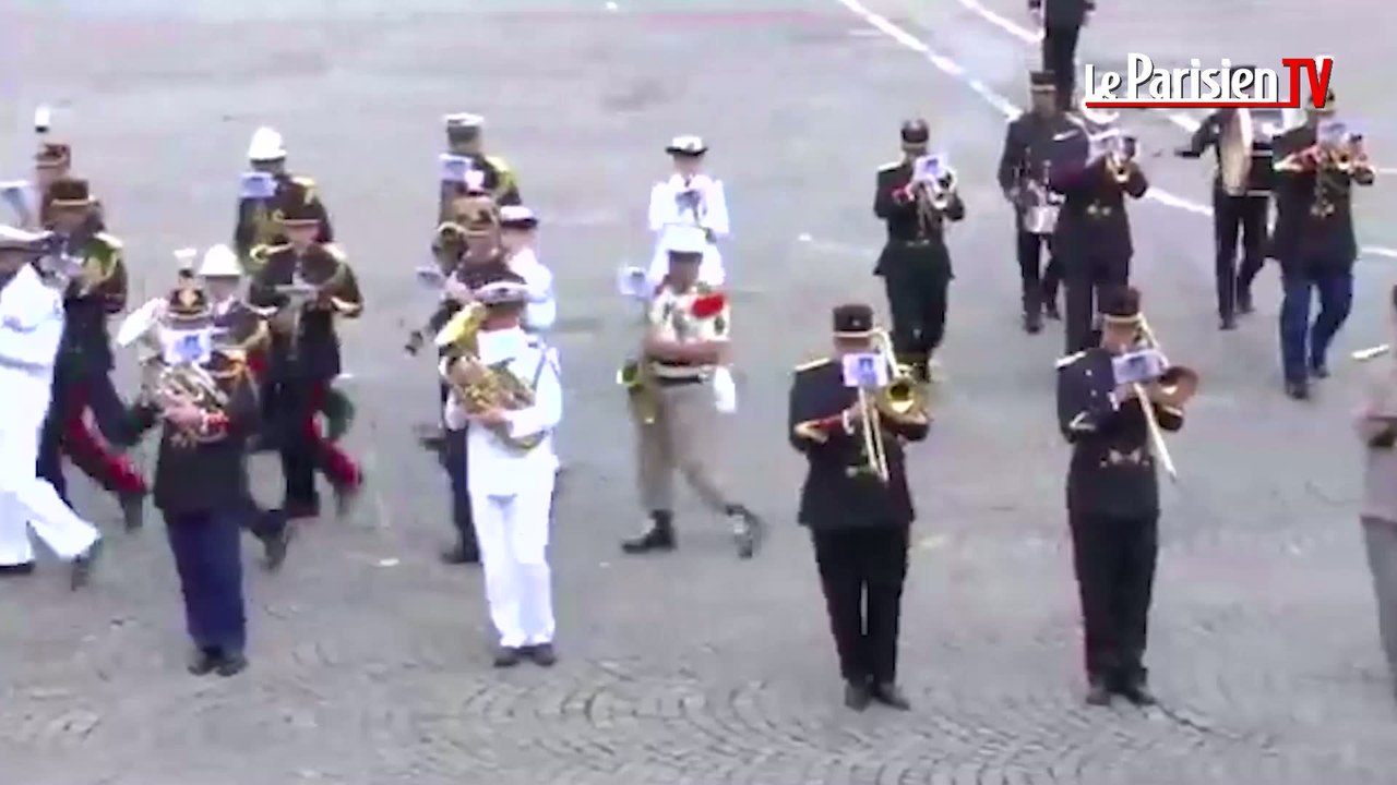 La fanfare interarmées reprend Daft Punk sur le défilé du 14 juillet