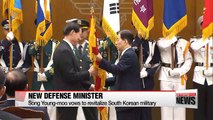 Song Young-moo takes office as new defense minister, vows military reform